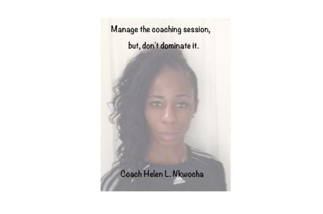 Manage the coaching session